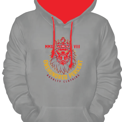 OPR Premium Athletic Hoodie — front view, heavyweight cotton blend
